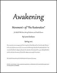 Awakening Instrumental Parts choral sheet music cover Thumbnail